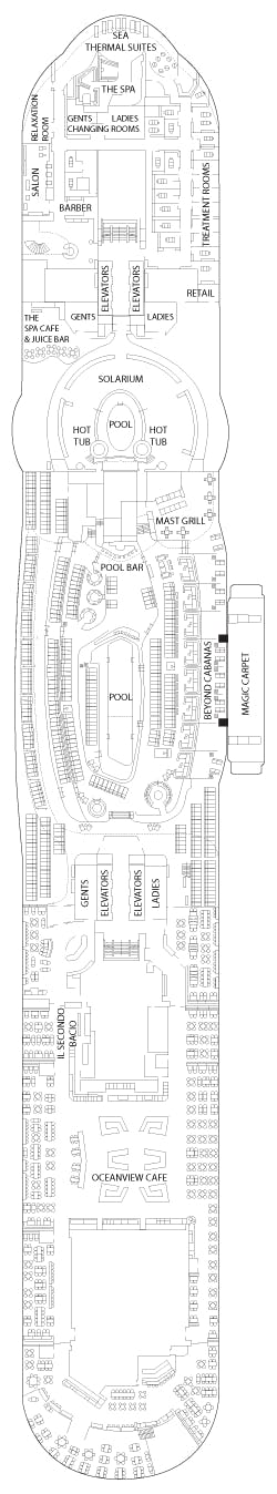 Celebrity Beyond deck plans - Cruiseline.com