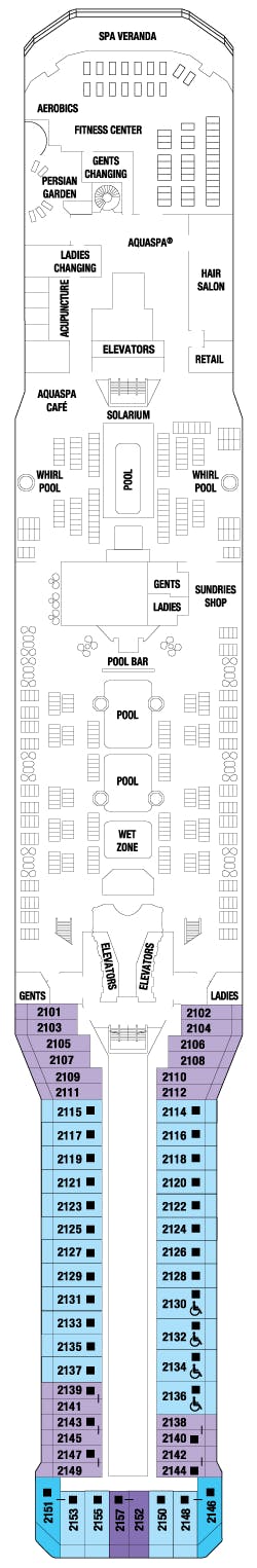 Celebrity Equinox deck plans - Cruiseline.com