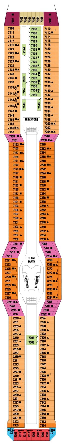 Celebrity Equinox deck plans - Cruiseline.com