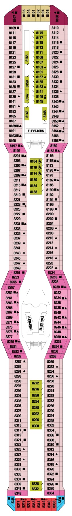 Celebrity Equinox deck plans - Cruiseline.com