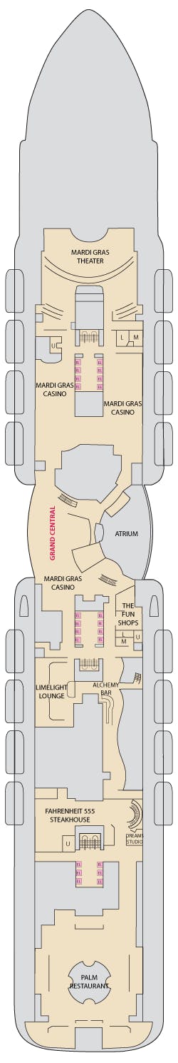 mardi gras deck plan 9