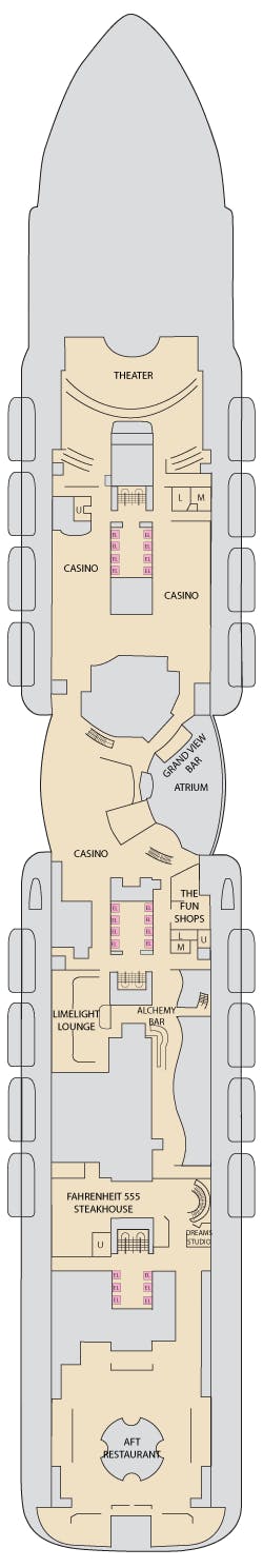 Carnival Celebration deck plans - Cruiseline.com