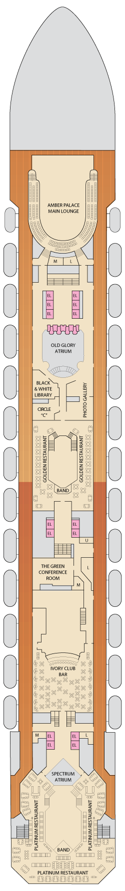 Carnival Glory Deck Plans - Cruiseline.com