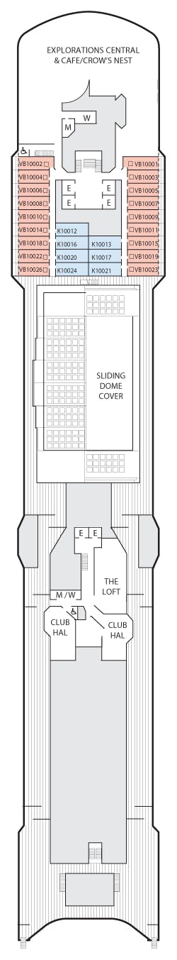 Zuiderdam deck plans - Cruiseline.com