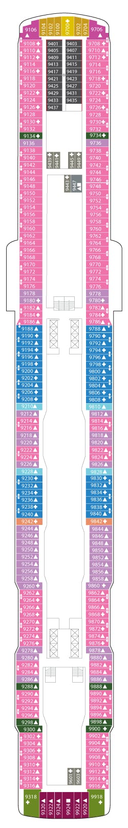 Norwegian Encore deck plans - Cruiseline.com