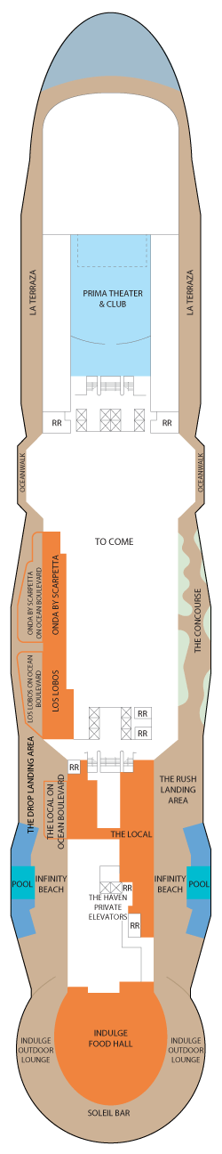 Norwegian Prima Deck Plans - Cruiseline.com