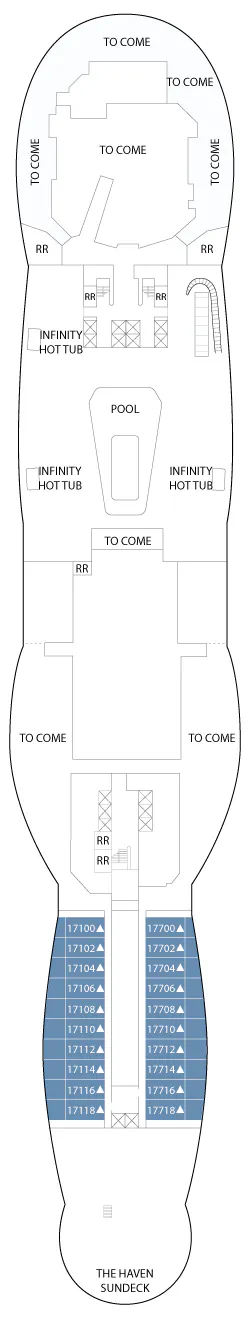 Norwegian Aura Deck Plans - Layout & Maps of the Norwegian Aura