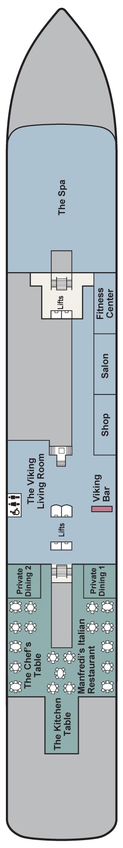 Viking Jupiter deck plans - Cruiseline.com