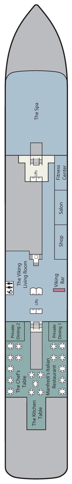 Viking Venus deck plans - Cruiseline.com