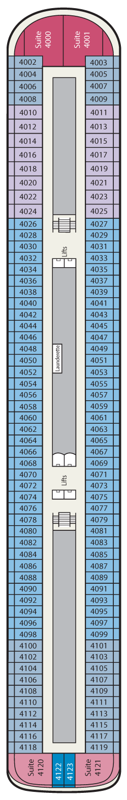 Viking Saturn Deck Plans - Cruiseline.com