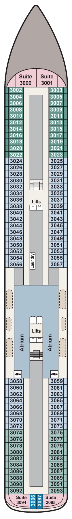 Viking Sky deck plans - Cruiseline.com