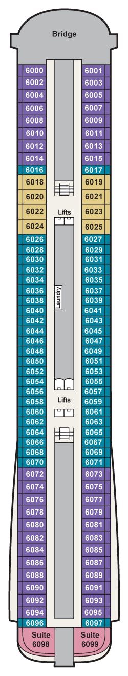 Viking Sky deck plans - Cruiseline.com