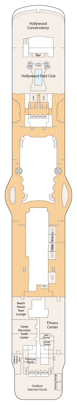 Deck 17 - Sun Deck