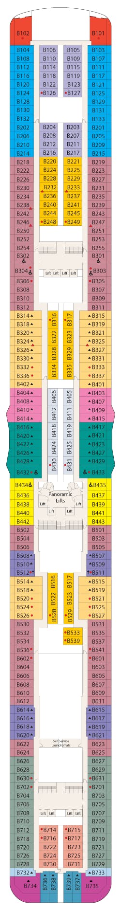 Discovery Princess deck plans - Cruiseline.com