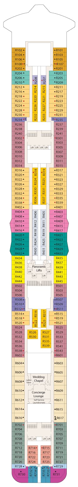 Discovery Princess deck plans - Cruiseline.com