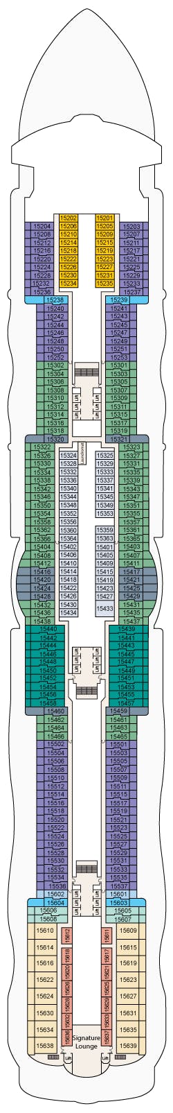 Sun Princess deck plans - Cruiseline.com