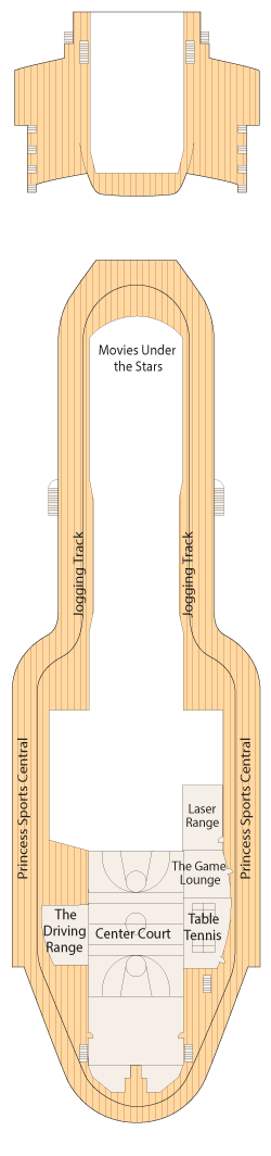 Regal Princess Deck Plans - Cruiseline.com