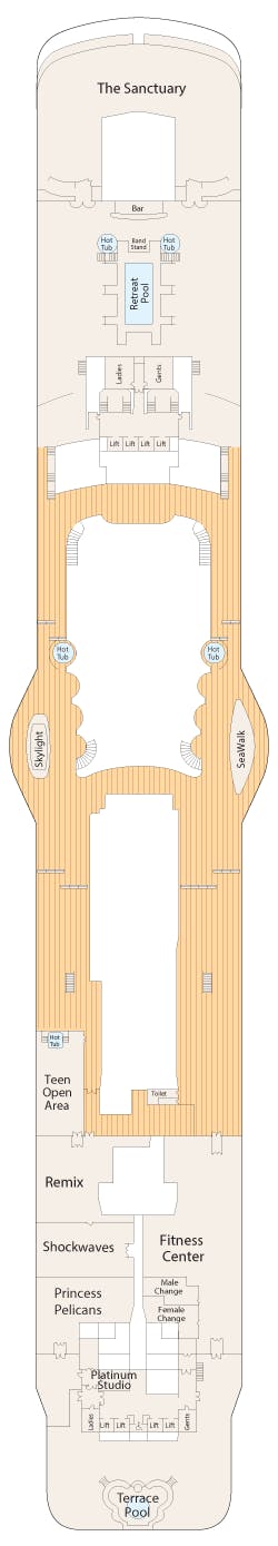 Regal Princess Deck Plans - Cruiseline.com