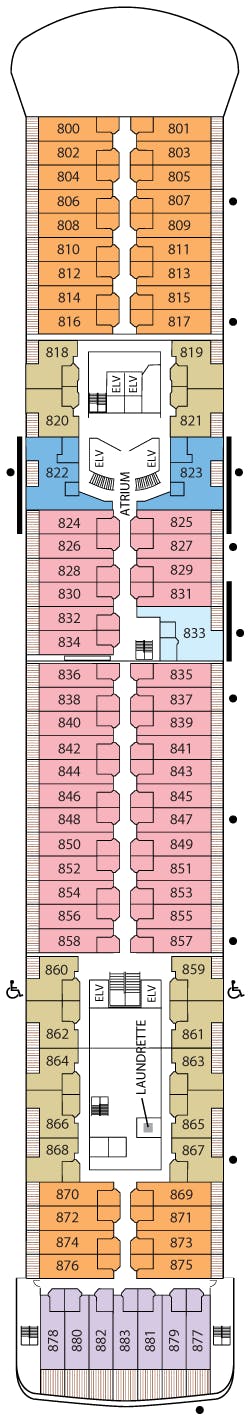 Seven Seas Voyager deck plans - Cruiseline.com