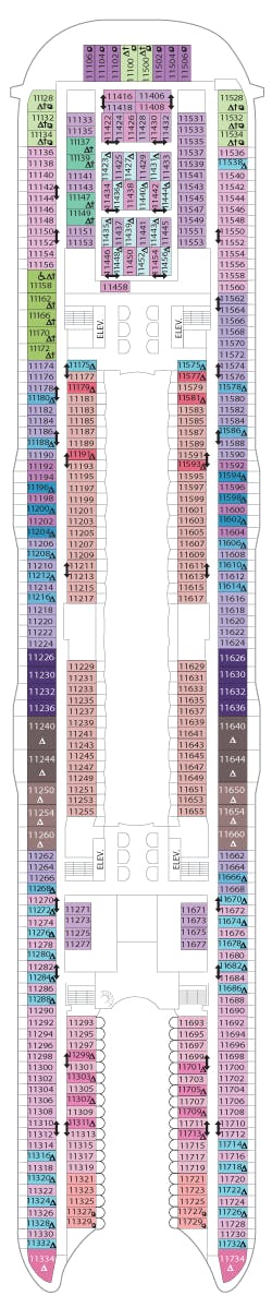 Symphony of the Seas deck plans - Cruiseline.com