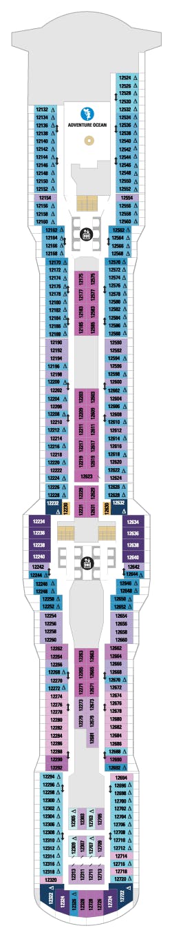 Spectrum of the Seas deck plans - Cruiseline.com