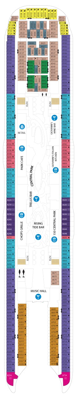 Wonder of the Seas deck plans - Cruiseline.com