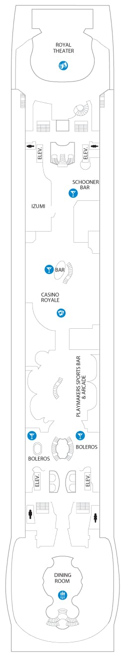 Independence of the Seas deck plans - Cruiseline.com