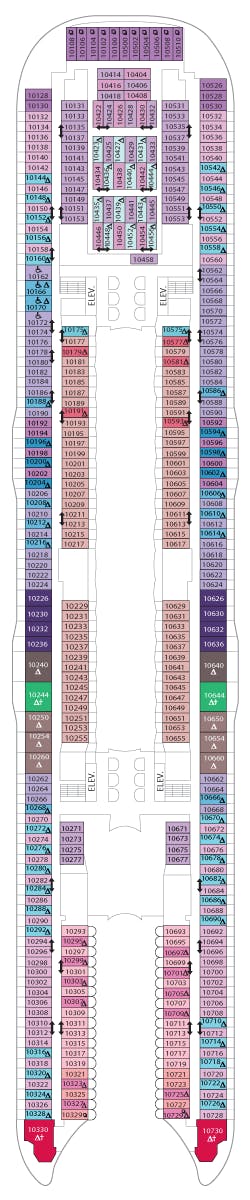 Harmony of the Seas deck plans - Cruiseline.com