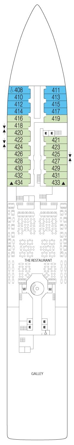 Seabourn Odyssey deck plans - Cruiseline.com