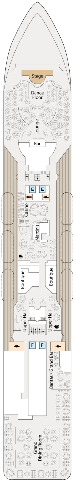 Regatta deck plans - Cruiseline.com