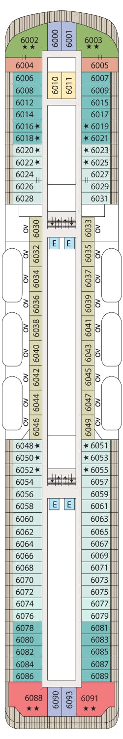 Regatta deck plans - Cruiseline.com