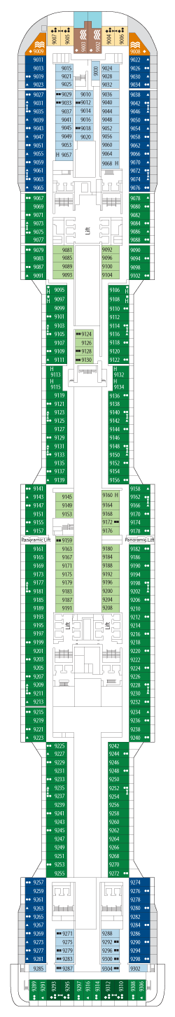 MSC Virtuosa Deck Plans - Cruiseline.com