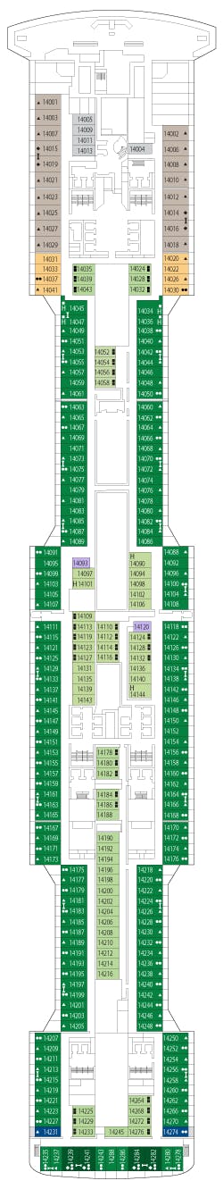 msc cruise virtuosa deck plan