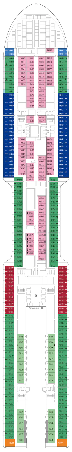 MSC World Europa Deck Plans Layout Maps Of The MSC World Europa MSC World Europa Deck Plans Layout Maps Of The MSC World Europa