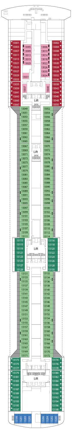MSC Fantasia Deck Plans Layout Maps Of The MSC Fantasia MSC Fantasia Deck Plans Layout Maps Of The MSC Fantasia