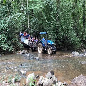 Wagon River Crossing in the Rainforest and Crocodile Safari