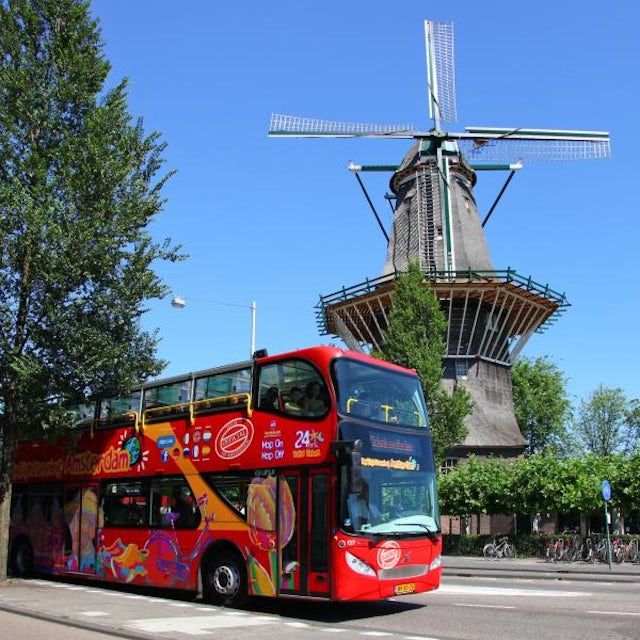 Amsterdam City Sightseeing Hop On Hop Off Bus and Boat image 4