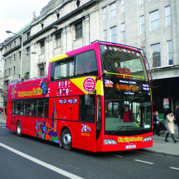 Modtagelig for Lily flugt Dublin City Sightseeing Hop On Hop Off Bus