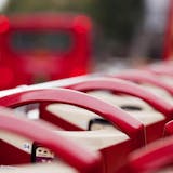 Open Top London Double Decker Bus and Thames Cruise