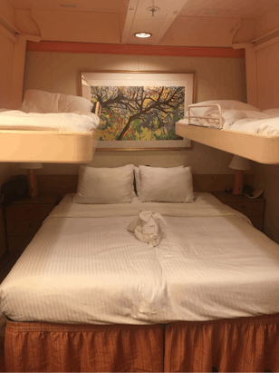 Carnival Miracle Cabins & Staterooms - Cruiseline.com