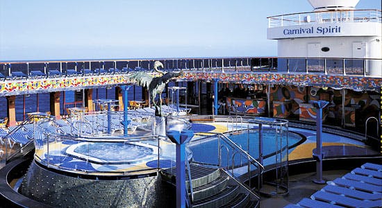 Fantail Aft Pool Photo