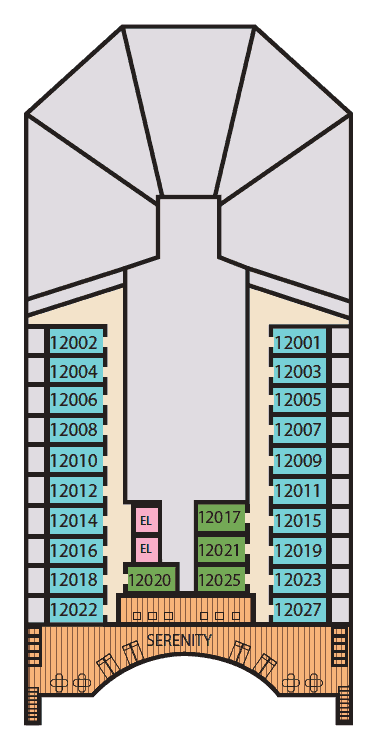 Carnival Sunshine Deck Plans - Cruiseline.com