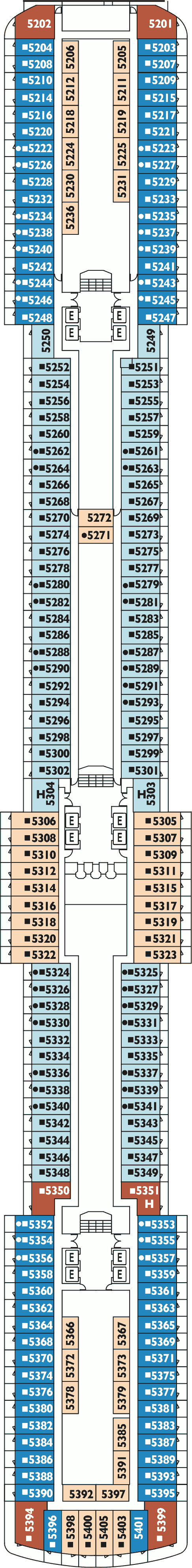 Costa Luminosa deck plans - Cruiseline.com