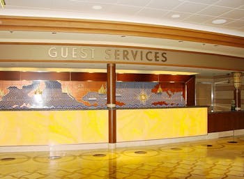 Guest Services / Excursions Desk Photo