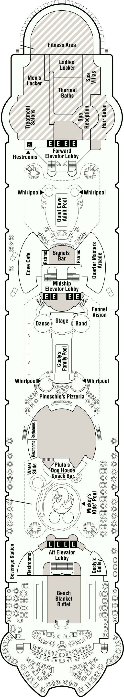Disney Wonder deck plans - Cruiseline.com