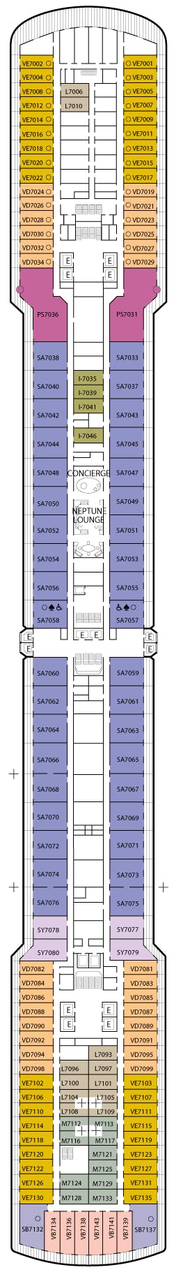 Eurodam deck plans - Cruiseline.com