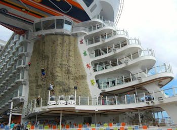 Rock Climbing Wall Photo