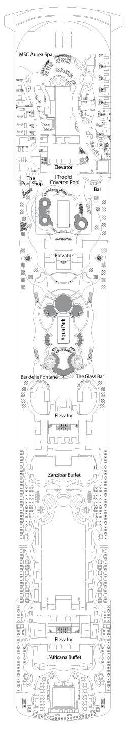 MSC Fantasia deck plans - Cruiseline.com