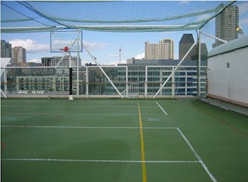 Basketball / Volleyball Court Photo