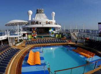 Pools onboard the Ovation of the Seas - Cruiseline.com